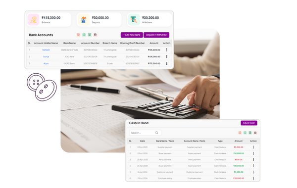Accounts and Banking